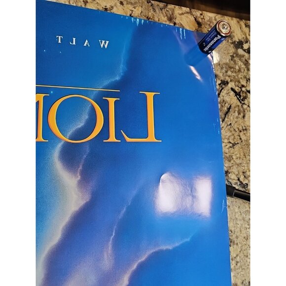 THE LION KING (1994) 2 Sided Original Movie Theate Poster ROLLED 27” x 40” 90’s - Picture 15 of 16